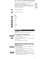 Preview for 3 page of Philips SBCRU240 Instructions For Use Manual