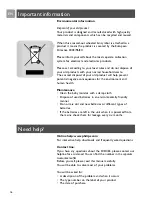 Preview for 16 page of Philips SBCSC465/00 User Manual