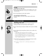 Предварительный просмотр 9 страницы Philips SBCSC478 Instructions For Use Manual