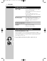 Preview for 14 page of Philips SBCSC478 Instructions For Use Manual