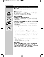 Предварительный просмотр 7 страницы Philips SBCSC486/85 Instructions For Use Manual