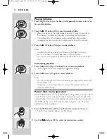 Предварительный просмотр 12 страницы Philips SBCSC486/85 Instructions For Use Manual