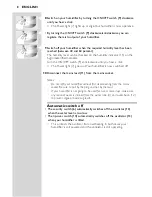 Preview for 8 page of Philips SBCSC580 Instructions For Use Manual