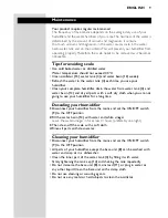 Preview for 9 page of Philips SBCSC580 Instructions For Use Manual