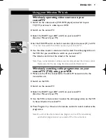 Preview for 9 page of Philips SBCVL1100 Instructions For Use Manual