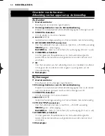 Preview for 50 page of Philips SBCVL1100 Instructions For Use Manual