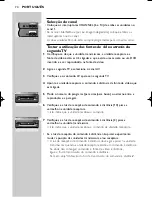 Preview for 74 page of Philips SBCVL1100 Instructions For Use Manual