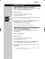 Preview for 97 page of Philips SBCVL1100 Instructions For Use Manual