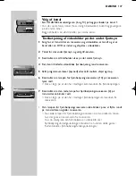 Preview for 107 page of Philips SBCVL1100 Instructions For Use Manual