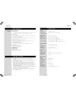 Preview for 4 page of Philips SBCVL1400/85 User Manual