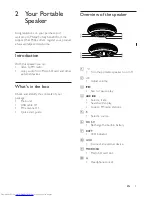 Preview for 4 page of Philips SBM100 User Manual