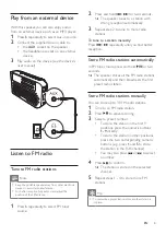 Preview for 8 page of Philips SBM120 User Manual