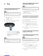 Preview for 7 page of Philips sbm130 User Manual