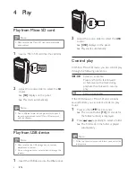 Preview for 8 page of Philips SBM155 User Manual