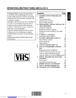 Preview for 3 page of Philips SBR 45 DV 6 Operating Instructions Manual