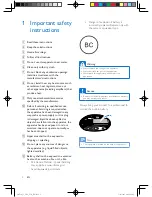 Preview for 4 page of Philips SBT 10 User Manual