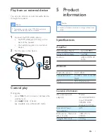 Preview for 8 page of Philips SBT300/05 User Manual