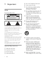 Предварительный просмотр 4 страницы Philips SBT310/37 User Manual