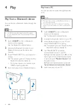 Предварительный просмотр 8 страницы Philips SBT75/12 User Manual