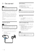 Предварительный просмотр 7 страницы Philips SBT75/85 User Manual