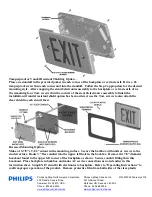 Предварительный просмотр 5 страницы Philips SC Series Installation And Operating Instructions Manual