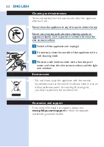 Preview for 22 page of Philips SC1981 User Manual