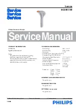 Philips SC2000 Service Manual предпросмотр