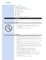 Preview for 8 page of Philips SC2001 User Manual