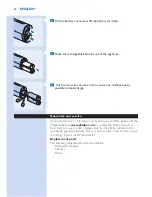 Preview for 22 page of Philips SC2001 User Manual