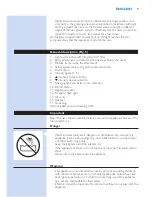 Preview for 9 page of Philips SC2004/11 User Manual