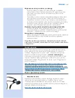 Preview for 67 page of Philips SC2006 User Manual