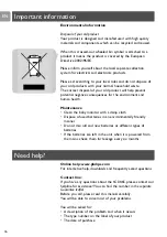 Preview for 16 page of Philips SC465 User Manual