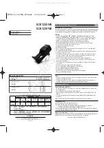 Philips SCB1225NB User Manual preview