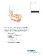 Preview for 1 page of Philips SCD 469 Specifications