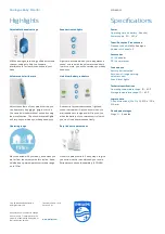 Preview for 2 page of Philips SCD485/01 Specifications