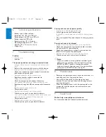 Preview for 5 page of Philips SCE4420 User Manual