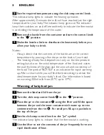 Preview for 8 page of Philips SCF 205 User Manual