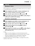 Preview for 13 page of Philips SCF 205 User Manual