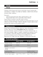 Preview for 35 page of Philips SCF 205 User Manual