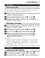 Preview for 81 page of Philips SCF 205 User Manual