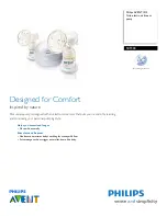 Philips SCF304 Specification Sheet preview