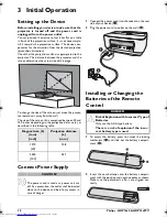 Preview for 10 page of Philips Screeneo HDP1550 User Manual