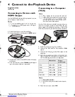 Preview for 13 page of Philips Screeneo HDP1550 User Manual