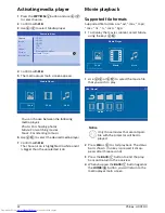 Preview for 22 page of Philips Screeneo HDP2510 User Manual