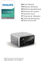 Preview for 1 page of Philips Screeneo S4 User Manual