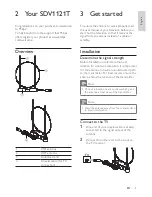 Preview for 5 page of Philips SDV1121T/27 User Manual