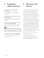 Предварительный просмотр 8 страницы Philips SDV2225T/27 User Manual