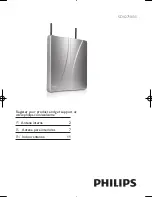 Предварительный просмотр 1 страницы Philips SDV2710/55 User Manual