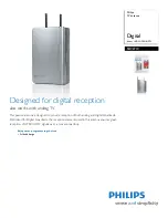 Предварительный просмотр 1 страницы Philips SDV2710 Specifications