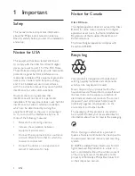 Preview for 4 page of Philips SDV2790 User Manual